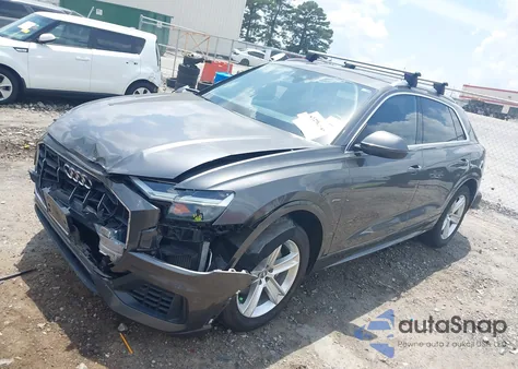 2019 Audi Q8 Premium z USA, uszkodzony, nr VIN WA1AVAF11KD010103